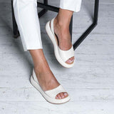 Open Toe Wedge Platform Sandals