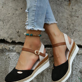Mary Jane Platform Slingback Shoes