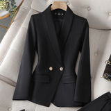 Women's Tweed-Look Blazer and Trousers Set