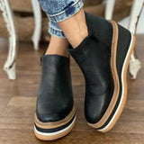 Platform Chelsea Ankle Boots