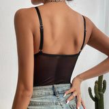 Lace Corset Bustier Cami Top
