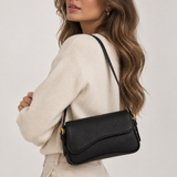 Women's Compact Minimalist Shoulder Bag with Strap