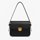 Women's Compact Shoulder Bag with Adjustable Strap