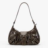 Women's Buckle-Detail Shoulder Bag, Adjustable Strap