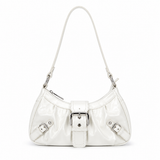 Women's Buckle-Detail Shoulder Bag, Adjustable Strap