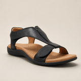 Cross Strap Adjustable Flat Sandals