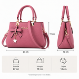 Women's Bow and Star Charm Handbag