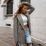 Double-Breasted Check Blazer – Tailored, Timeless and Effortlessly Versatile