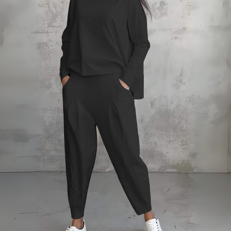 Relaxed Fit Two-Piece Lounge Set