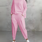 Relaxed Fit Two-Piece Lounge Set