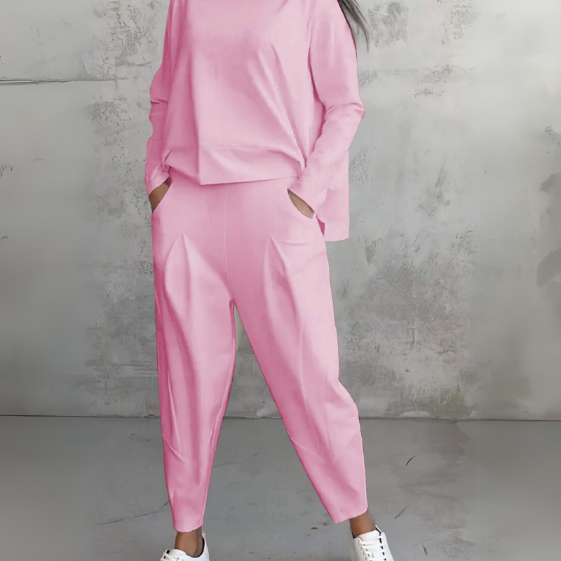 Relaxed Fit Two-Piece Lounge Set