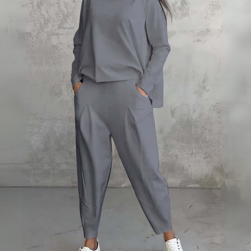 Relaxed Fit Two-Piece Lounge Set