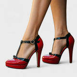 Mary Jane Platform High Heel Shoes