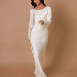 Noélisse | Long Sleeve Flowing Maxi Dress