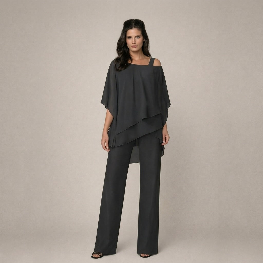 Cold Shoulder Two Piece Lounge Set