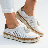 Women's Knit Slip-On Shoes with Cushioned Sole