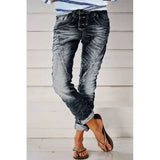 High Waist Skinny Denim Jeans