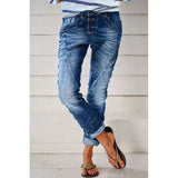 High Waist Skinny Denim Jeans
