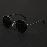 Round Metal Frame Polarised Sunglasses