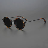 Round Metal Frame Polarised Sunglasses