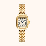 Women's Square Roman Numeral Quartz Watch