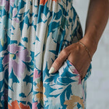 Floral Smocked Maxi Sundress