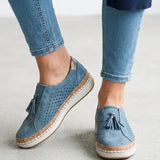 Women's Knit Slip-On Shoes with Cushioned Sole