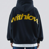 Oversized Graphic Print Hoodie