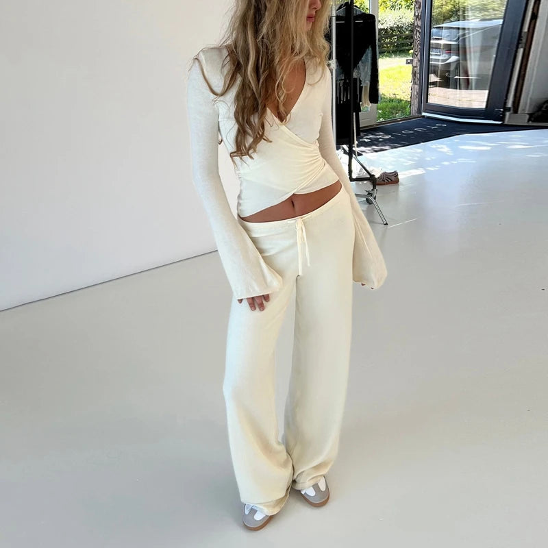 Relaxed Two-Piece Knit Lounge Set