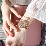 Women's Slim Quartz Watch with Day-Date Display