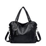 Women's Roomy Shoulder Bag with Detachable Strap