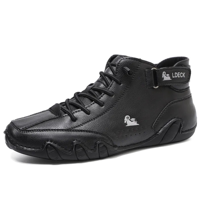 High Top Lace-Up Casual Sneakers