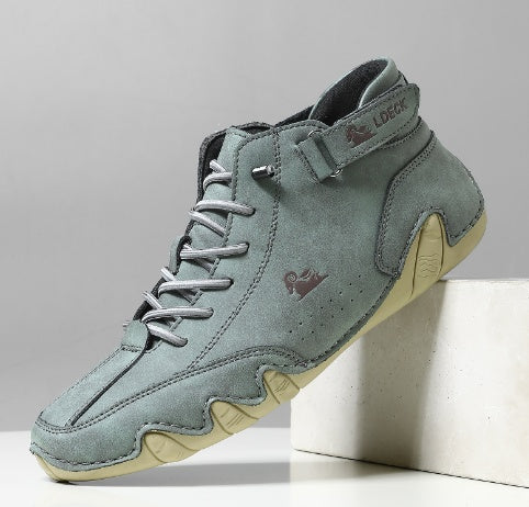 High Top Lace-Up Casual Sneakers