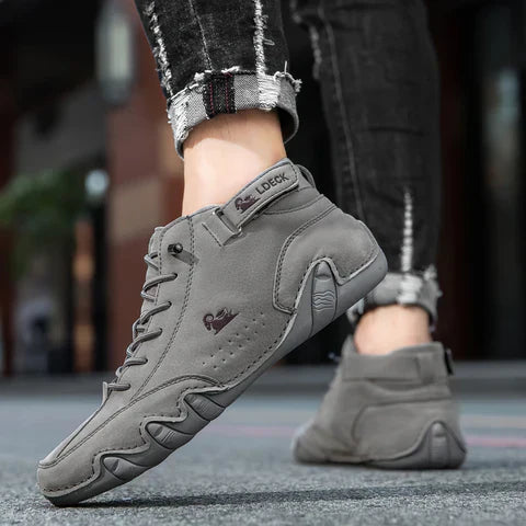 High Top Lace-Up Casual Sneakers