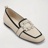 Women's Buckle Loafers with Cushioned Footbed