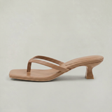 Women's Strappy Open-Toe Kitten Heel Sandals