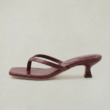Women's Strappy Open-Toe Kitten Heel Sandals