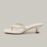 Women's Strappy Open-Toe Kitten Heel Sandals