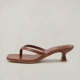 Women's Strappy Open-Toe Kitten Heel Sandals