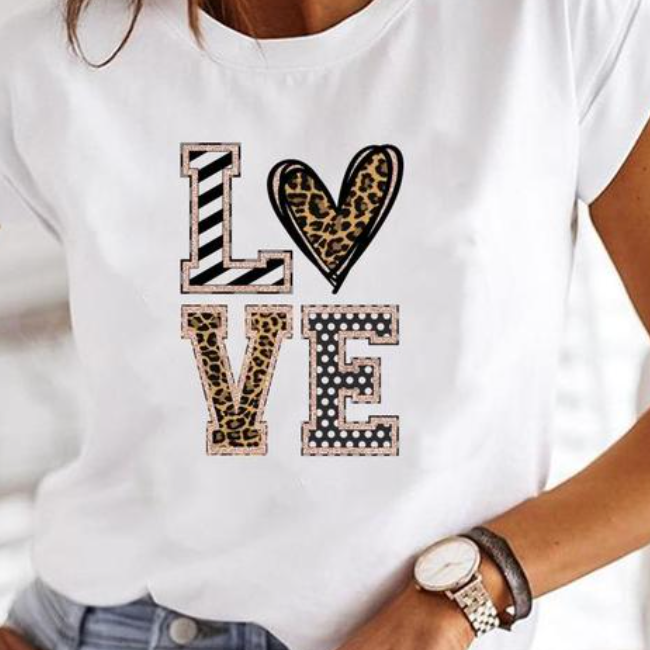 Graphic Print Short Sleeve T-Shirt
