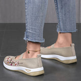 Embroidered Mary Jane Comfort Shoes