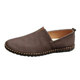 Slip-On Leather Look Casual Loafers