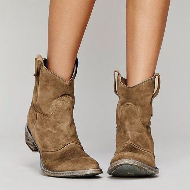 Vintage Western Ankle Boots