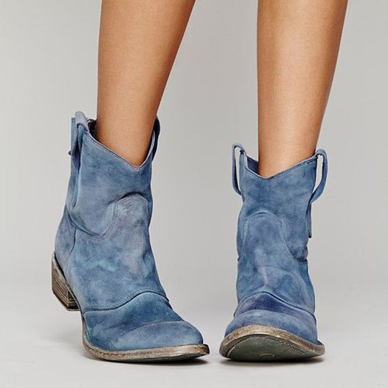 Vintage Western Ankle Boots