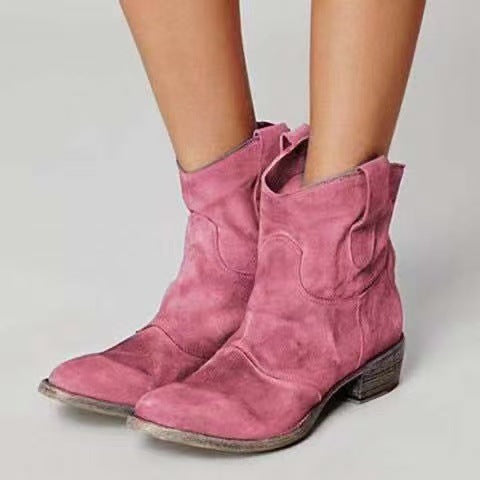 Vintage Western Ankle Boots