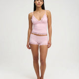 Lace Trim Cami Pyjama Set