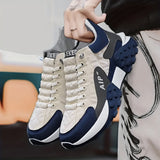 Chunky Lace-Up Outdoor Sneakers