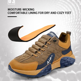 Chunky Lace-Up Outdoor Sneakers