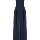 Clara | Strapless Wide Leg Jumpsuit