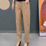High Waist Tapered Trousers